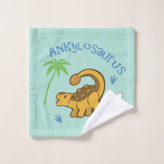 Cute Ankylosaurus Washandje (Wasdoekje)