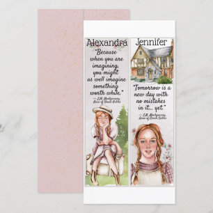 Cute Anne of Green Gables Quotes Gift Bladwijzer C Kaart