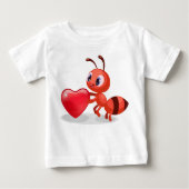 Cute Ant Baby Shirt (Voorkant)