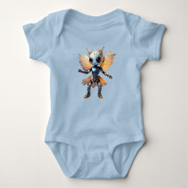Cute Ant Girl Dancing Robot Pixie Romper