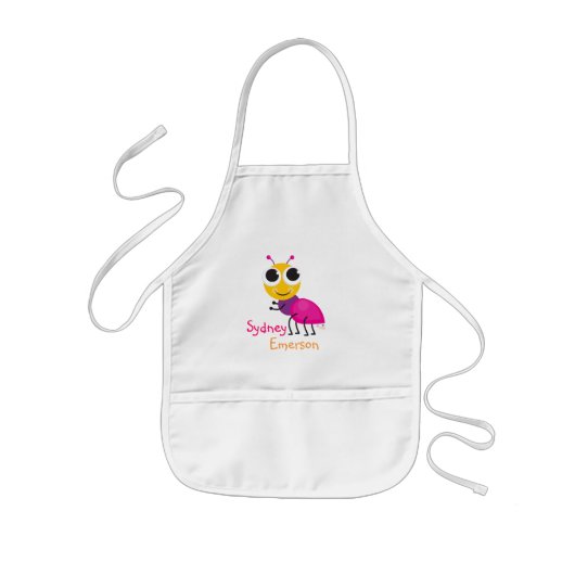 Cute Ant Kinder Schort (Voorkant)