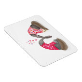 Cute anteaters in love magnet magneet (Rechterzijde)