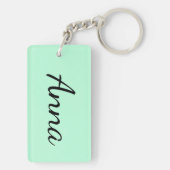 Cute Anthro Dieren Sleutelhanger (achterkant)