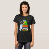 Cute Antidepressant Parrot I Oranje-winged Amazon T-shirt (Voorkant volledig)