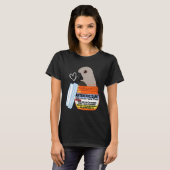 Cute antidepressiva Parrot I Red bellied Parrot T-shirt (Voorkant volledig)