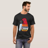 Cute antidepressiva Parrot I Vrouw Eclectus T-shirt (Voorkant volledig)