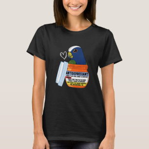 Cute antidepressivum parrot I White capped Pionus T-shirt