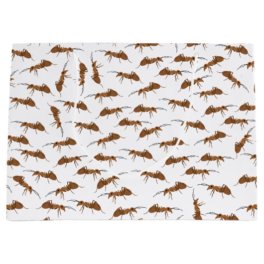 Cute Ants Pattern Groot Cadeauzakje (Voorkant)