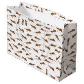 Cute Ants Pattern Groot Cadeauzakje (Achterkant Gekanteld)