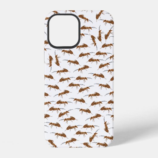 Cute Ants Pattern iPhone Hoesje (Achterkant)