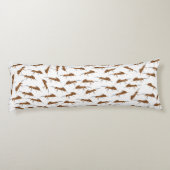 Cute Ants Pattern Lichaamskussen (Achterkant)