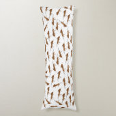 Cute Ants Pattern Lichaamskussen (Voorkant Verticaal)