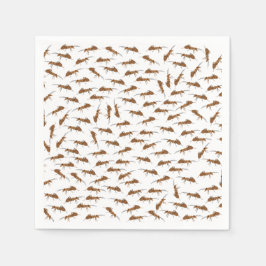 Cute Ants Pattern Servet