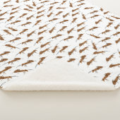 Cute Ants Pattern Sherpa Deken (3/4)