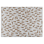 Cute Ants Pattern Snijplank (Voorkant)