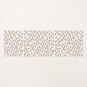 Cute Ants Pattern Yogamat (Voorkant (horizontaal))