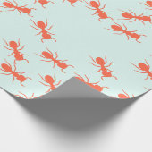 Cute Ants Wrapping Paper Cadeaupapier (Hoek)