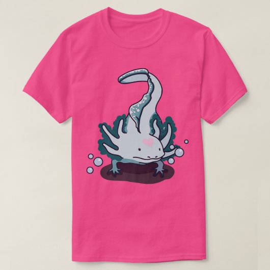 Cute Aolotl Kinder Mannen Vrouwen Kawaii Aolotl Ae T-shirt (Design voorkant)