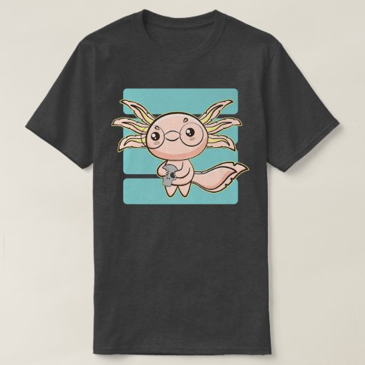 Cute Aolotl Pet Ambystoma Meicanum Walking Fish Go T-shirt (Design voorkant)