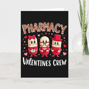 Cute Apotheek Valentijn Crew Pillen Voor Apotheek  Kaart
