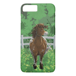 Cute Appaloosa Pony iPhone 8/7 Plus Hoesje
