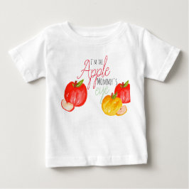 Cute apple baby kind verjaardagsfeest