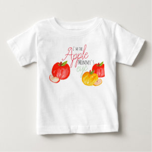 Cute apple baby kind verjaardagsfeest