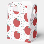 Cute Apple Confetti Birthday Party Bedankdoosjes (Geopend)