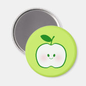 Cute Apple Magneet (Voorkant / Achterkant)