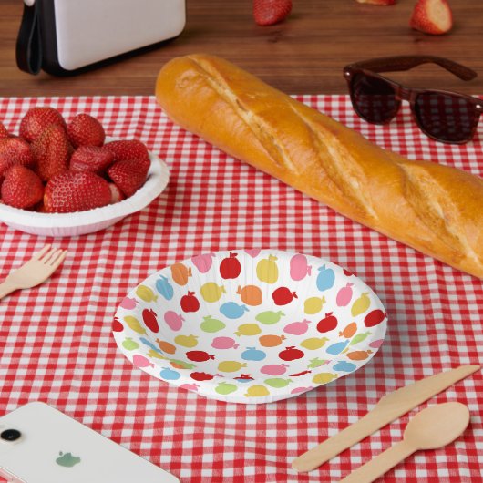 Cute Apple Papieren Kommen (Picknick)