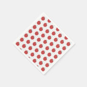 Cute Apple Picking Birthday Party Confetti Servet (Hoek)