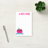Cute Apple Post It Notes for Teachers (Kantoor)