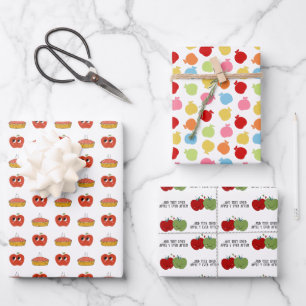 Cute Apple Quote Inpakpapier Vel