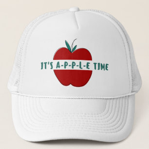Cute Apple Quote Trucker Hat Trucker Pet