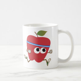 Cute Apple Runner Koffiemok