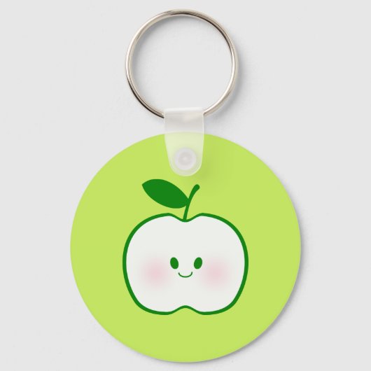 Cute Apple Sleutelhanger (Voorkant)