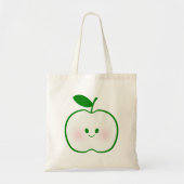 Cute Apple Tote Bag (Voorkant)