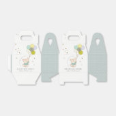 Cute Aqua Barly Wait Beer Balloon Baby shower Bedankdoosjes (Uitgevouwen)