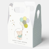 Cute Aqua Barly Wait Beer Balloon Baby shower Bedankdoosjes (Geopend)