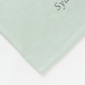 Cute Aqua Green Teddy Balloon Gift Party Car Fleece Deken (Hoek)