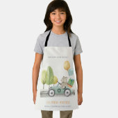 Cute Aqua Green Teddy Balloon Gift Party Car Schort (Insitu)