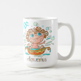 Cute Aquarius Kinder belletjes Koffiemok
