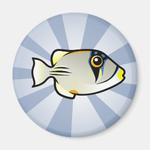 Cute Arabian Picassofish Magneet