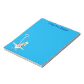 Cute Archerfish cartoon illustration Notitieblok (Linkerzijde)