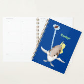 Cute Archerfish cartoon illustration Planner (Display)