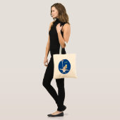 Cute Archerfish cartoon illustration Tote Bag (Voorkant (model))
