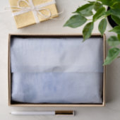 Cute Arctic Fox op Snowy Winter Background Tissuepapier (Geschenk)