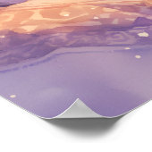 Cute Arctic Fox Sleeping Nursery Wall Art Print (Hoek)