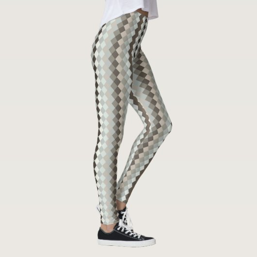 Cute Argyle Pattern-Leggings Leggings (Rechts)