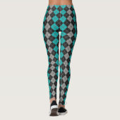 Cute Argyle Pset Leggings (Achterkant)